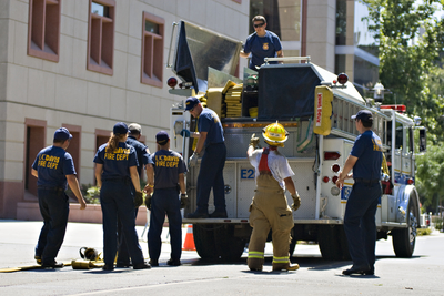 Student firefighters