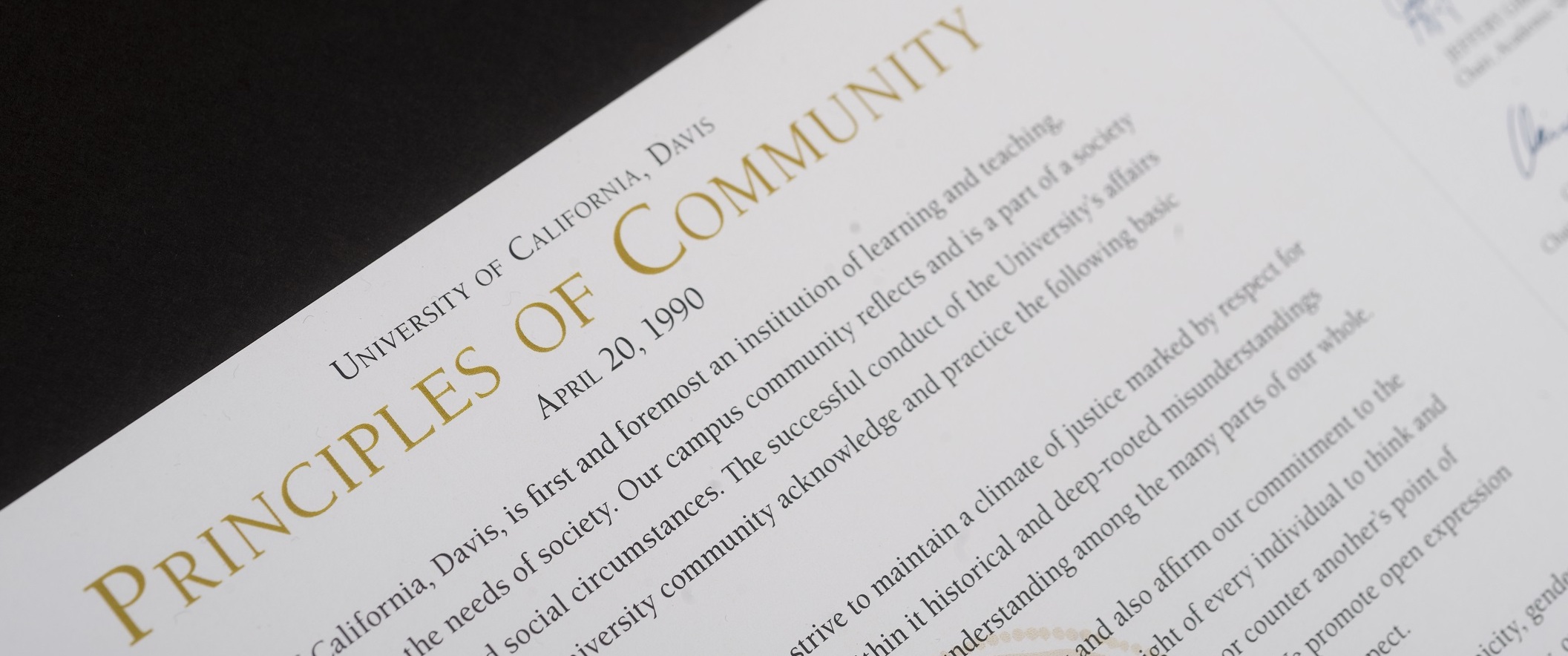Principles Of Community Diversity Equity Inclusion
