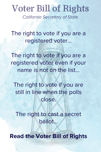 voter bill of rights graphic