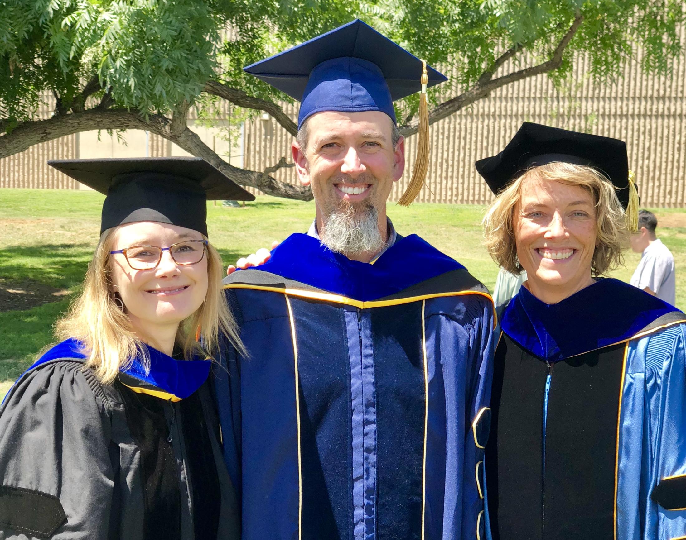 (L-R) Dr. Lisa Materson, Tom O'Donnell, Dr. Ellen Hartigan-O'Connor