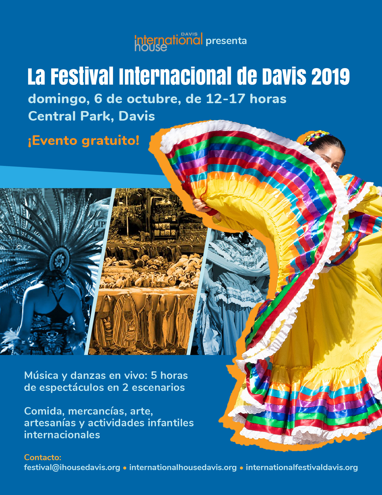 festival flyer Spanish