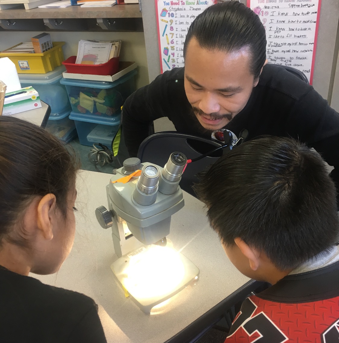 Young Scientist Program member Anthony Ho 