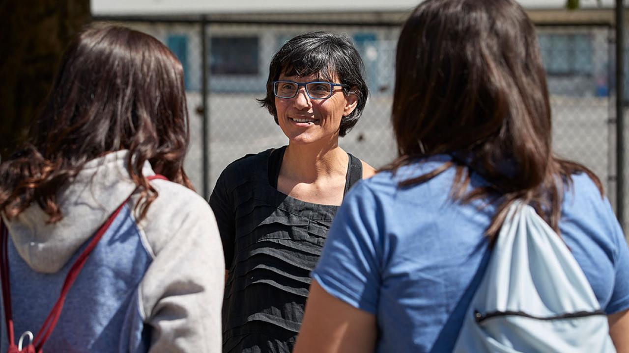 Associate professor of Chicana and Chicano studies Natalia Deeb-Sossa (Fred Greaves Photography) Associate professor of Chicana and Chicano studies Natalia Deeb-Sossa (Fred Greaves Photography)