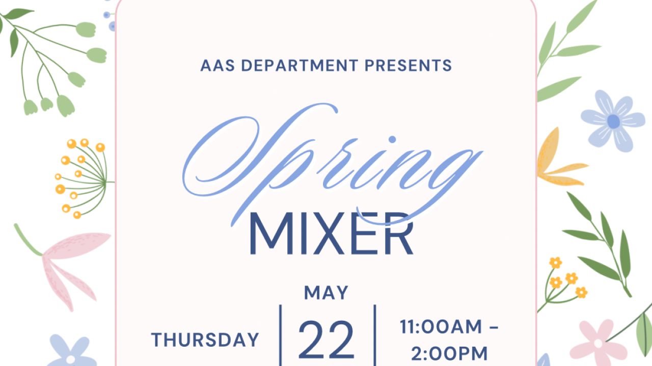AAS SPring Mixer 2025