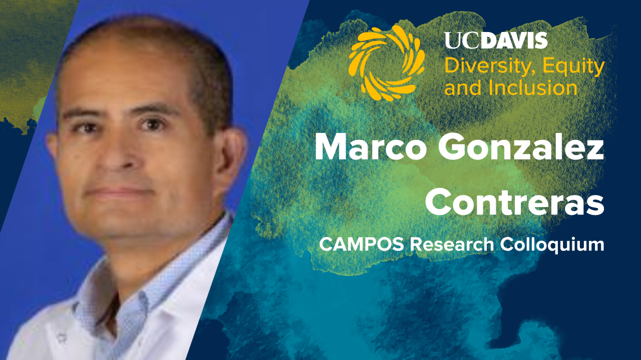 Marco Gonzalez Contreras CAMPOS Colloquium