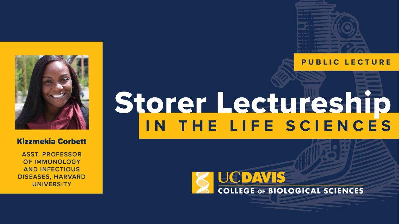 izzmekia Corbett, Covid-19 Vaccine Scientist, team lead | Storer Lectureship (public lecture)