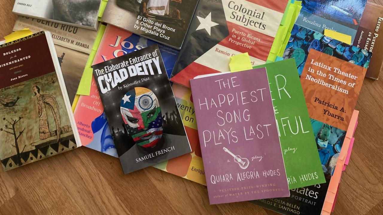 pile of books