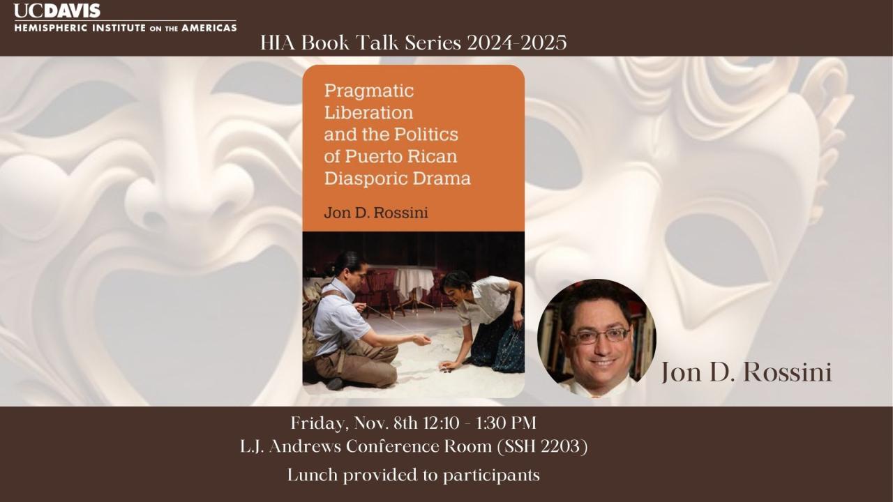 Jon D. Rossini Book Talk HIA