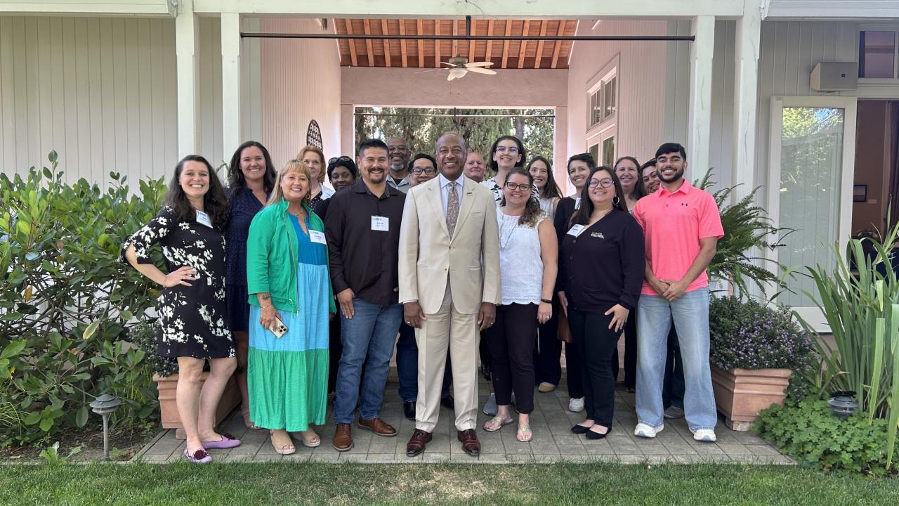 Principles of Community Breakfast with the Chancellor Group Photo