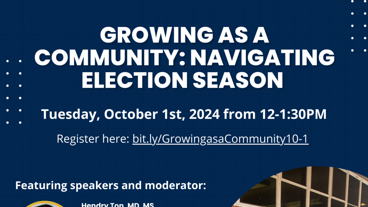 Growing as a Community: Navigating Election Season