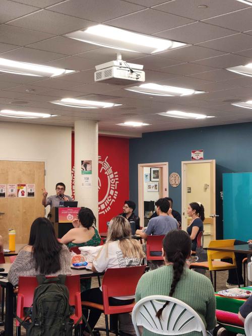 Luis Carvajal-Carmona Presenting at El Centro(1)