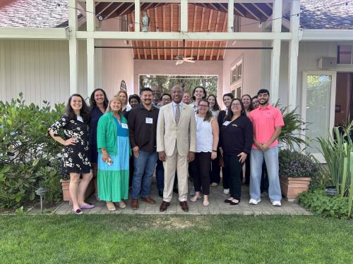 Principles of Community Breakfast with the Chancellor Group Photo