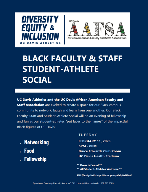 Black Faculty & Staff Student-Athlete Social
