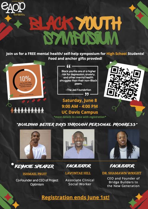 new Black Youth Symposium Flyer '24