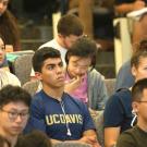 Students concentrate in a chemistry lecture at UC Davis last fall. (Gregory Urquiaga/UC Davis)