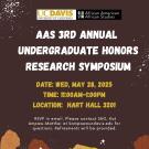 2025 AAS Honors Research Symposium