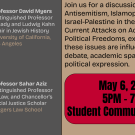 Antisemitism & Islamophobia Talk  - Speakers
