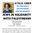 Our Liberations are Intertwined with One Another: Jews in Solidarity with Palestinians  