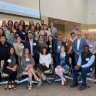 large group of UC Davis staff and at community engagement summit