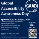 Global Accessibility Awareness Day