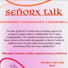 Señorx Talk Flyer