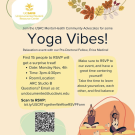 Undocumented Student Resource Center Yoga Vibes Event