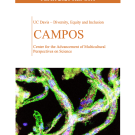 Cover page titled "YEAR 2020 REPORT" with a colorful microscopic image of brain microvessels below.